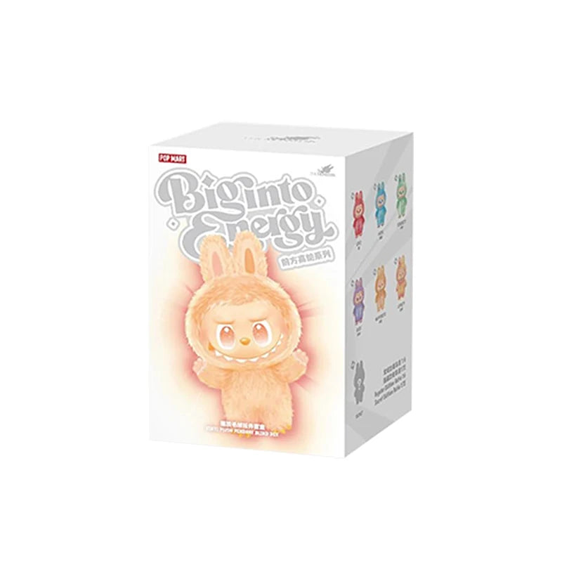 POP MART Labubu Doll The Monsters Big Into Energy Series Blind Box Random Vinyl Pendant Collectible Plush Toy Figure Gift