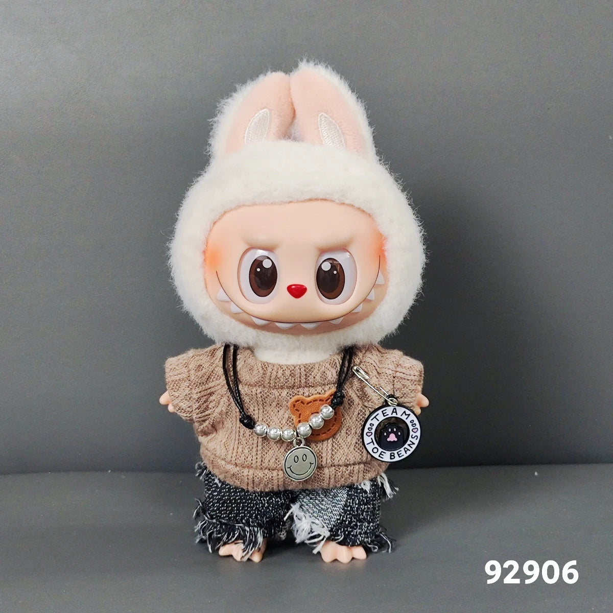 Mini Plush Doll'S Clothes Outfit Accessories For Korea Kpop Exo Labubu V1 V2 Idol Dolls Pit strip climbing suit Clothing Gift
