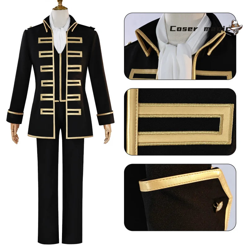 Gintama Shinsengumi Cosplay Costume Uniform Halloween Carnival Party Christmas Play Role Clothes Clothing for Men