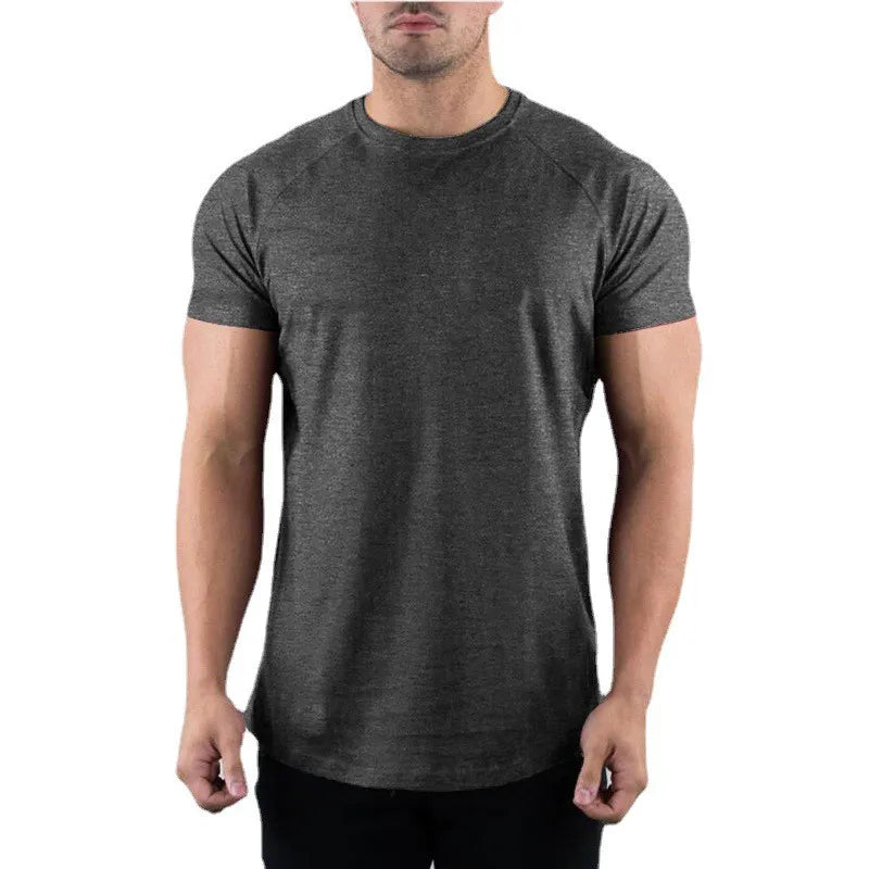 High Quality 100% Cotton T shirts Man 2025 Summer Casual Tees Solid color Couple Oversized t shirts Black White Grey Sports Tops