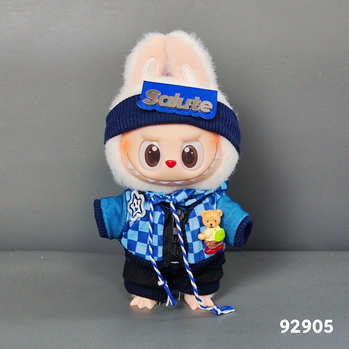 Mini Plush Doll'S Clothes Outfit Accessories For Korea Kpop Exo Labubu V1 V2 Idol Dolls Pit strip climbing suit Clothing Gift