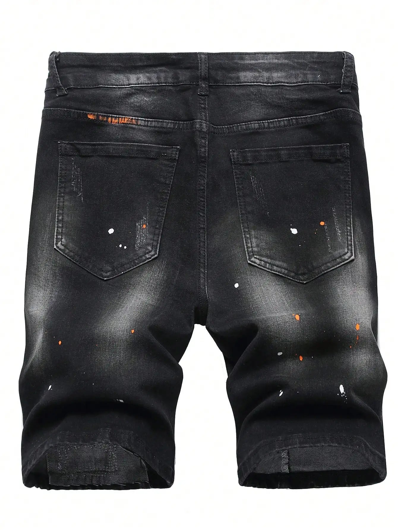 New Fashion Mens Ripped Short Jeans Brand Clothing Bermuda Summer Cotton Shorts Breathable Denim Streetwear Shorts Male