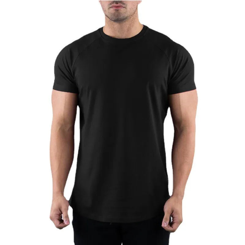 High Quality 100% Cotton T shirts Man 2025 Summer Casual Tees Solid color Couple Oversized t shirts Black White Grey Sports Tops