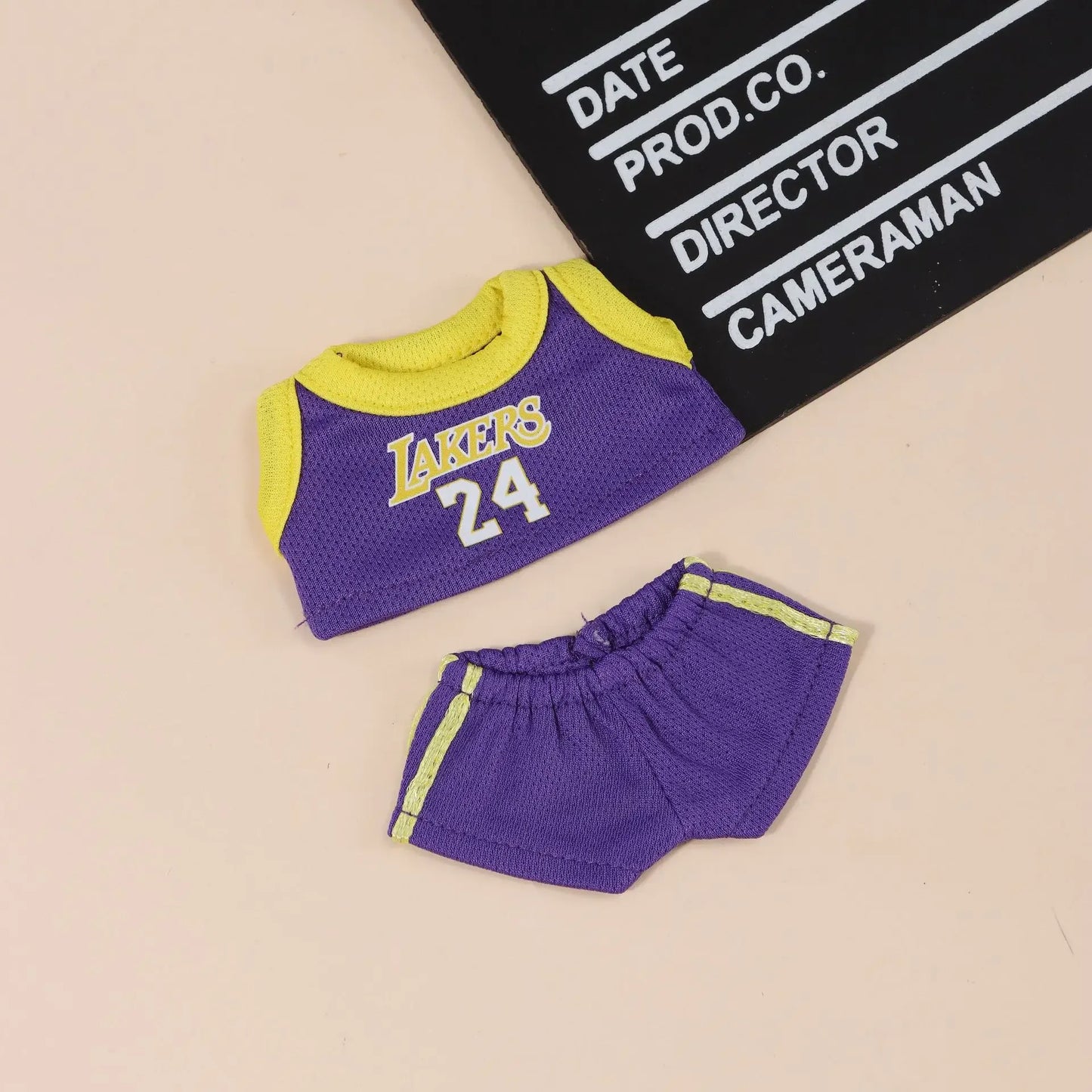 Sale Only Selling Clothes 17cm First Second Generation Labubu Basketball Clothes Cute Doll Decoration Handmade Doll Clothes Gift