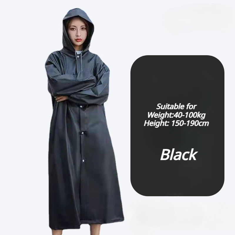Adult Raincoat Non Disposable Thickened Outdoor Travel Climbing Waterproof Rain Gear Universal One Piece Raincoat