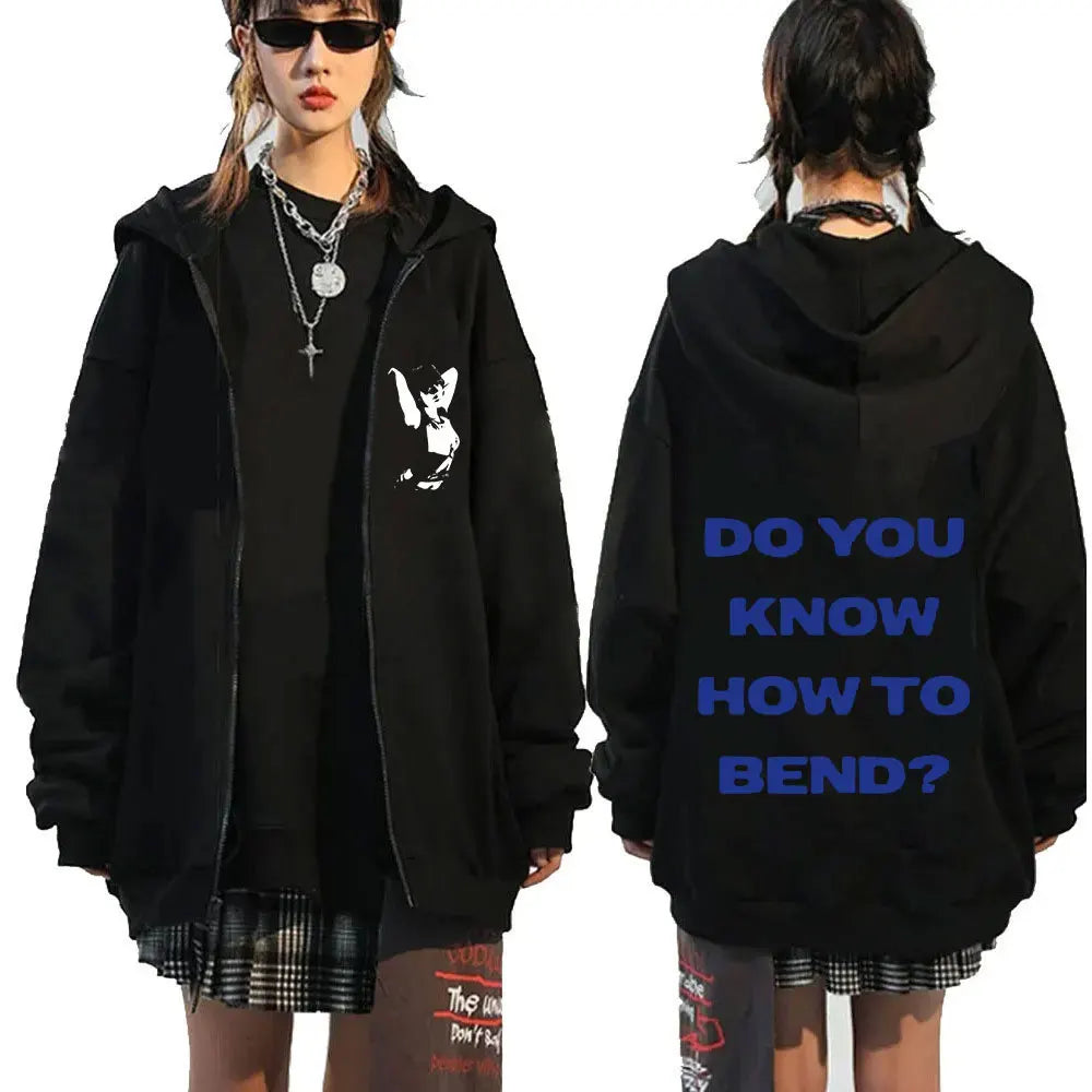 Hit Me Hard and Soft 2025 Tour Zipper Hoodies Fans Gift Men Women Clothing Pullovers Fashion Hip Hop Zip Up Sweatshirts Jackets