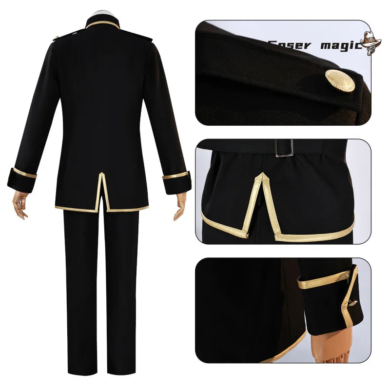 Gintama Shinsengumi Cosplay Costume Uniform Halloween Carnival Party Christmas Play Role Clothes Clothing for Men