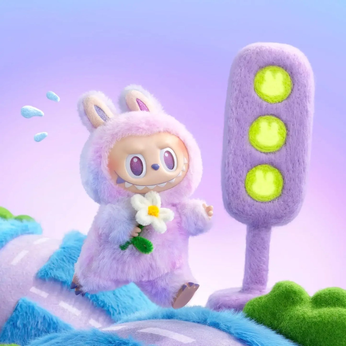 POP MART Labubu Doll The Monsters Big Into Energy Series Blind Box Random Vinyl Pendant Collectible Plush Toy Figure Gift