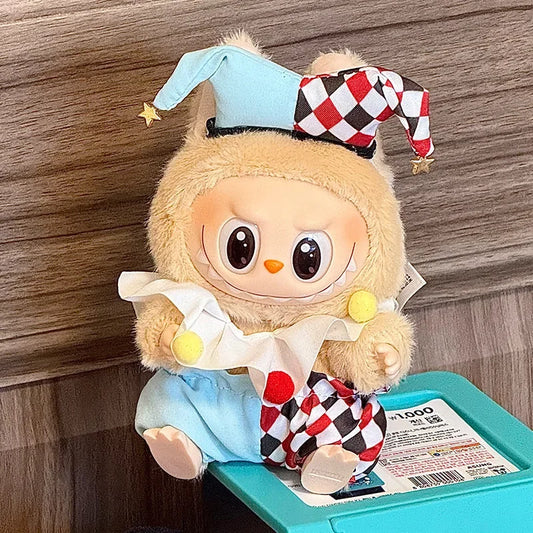 2025 New Hot V1 V2 V3 For Labubu Clothes Pendant Have A Seat Labubu Clothes Change Cotton Doll Fashion Outfit Accessories